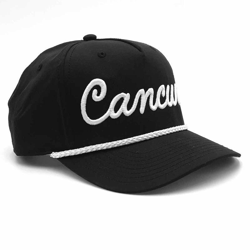 Cancun (Mononym Script) Classic Rope Cap