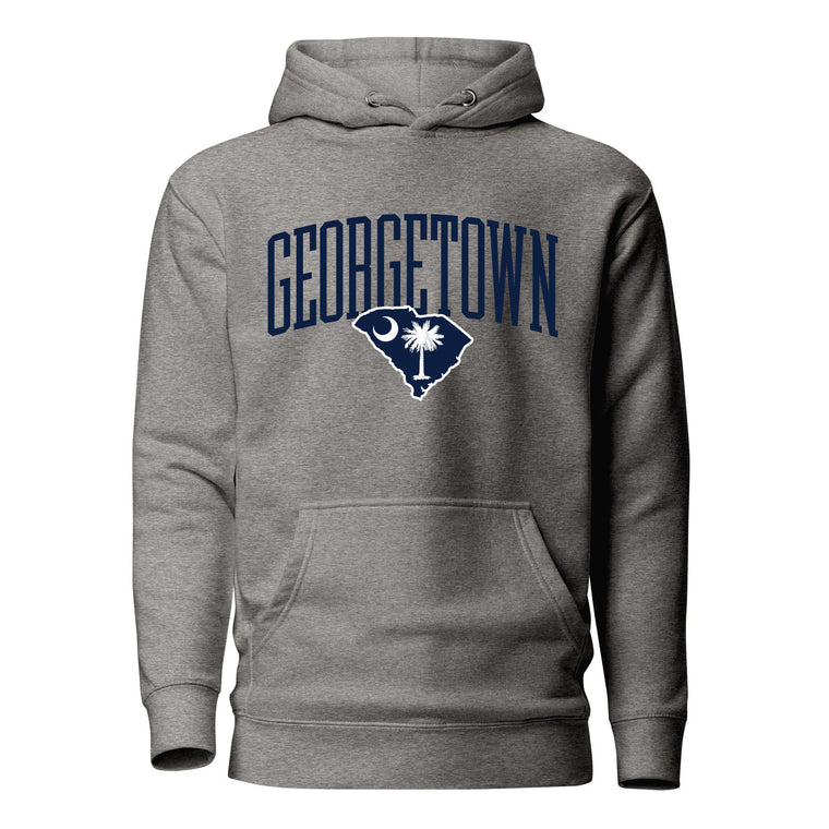 Georgetown (Palmetto State Collegiate Arch): Unisex Hoodie