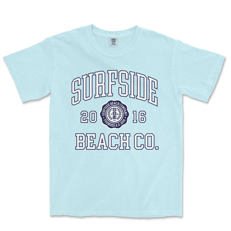 Surfside Beach Co. (College Seal) Comfort Colors Heavyweight T-Shirt