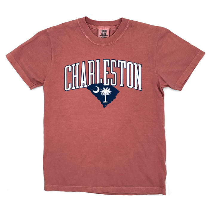 Charleston (Palmetto Arch) Comfort Colors Heavyweight T-Shirt