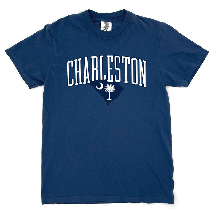 Charleston (Palmetto Arch) Comfort Colors Heavyweight T-Shirt