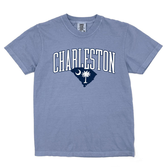 Charleston (Palmetto Arch) Comfort Colors Heavyweight T-Shirt