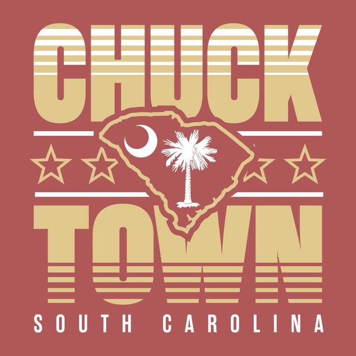 Chuck Town, South Carolina (Summer Haze) Comfort Colors Heavyweight T-Shirt