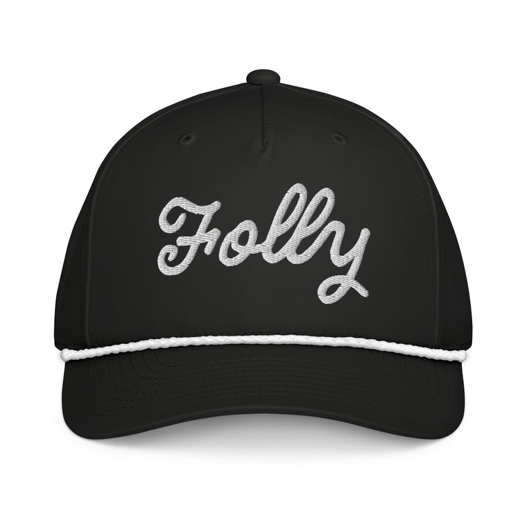 Folly Beach (Mononym Script) Classic Rope Cap