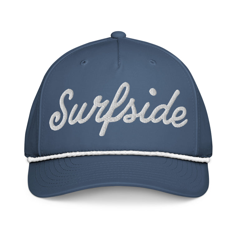 Surfside Beach (Mononym Script) Classic Rope Cap
