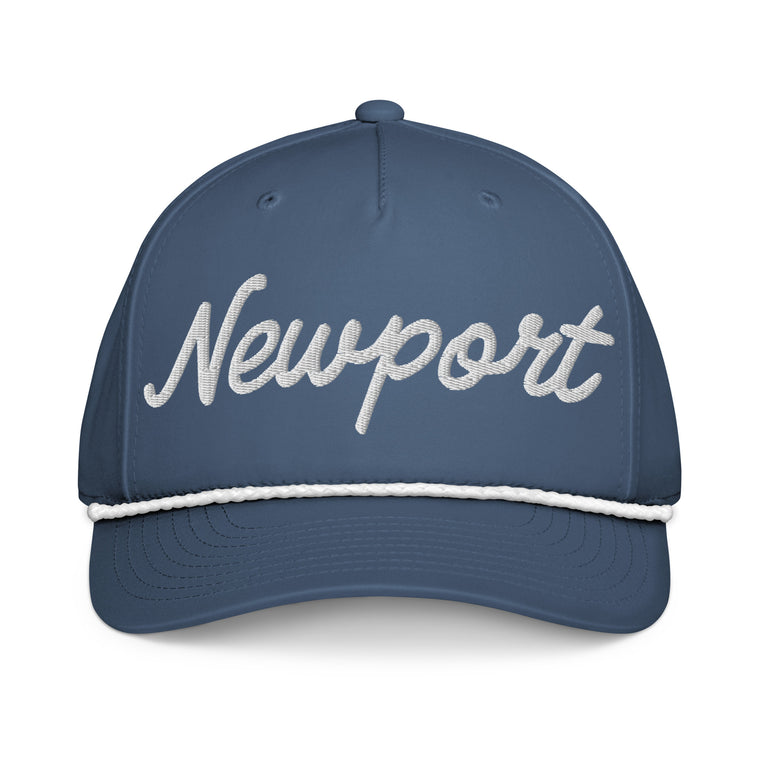 Newport Beach (Mononym Script) Classic Rope Cap