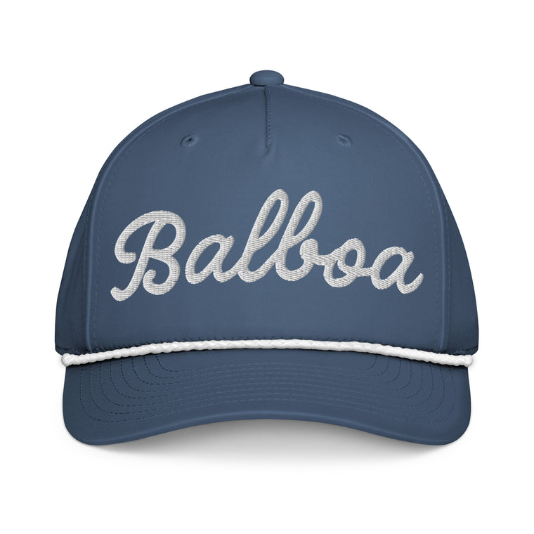 Balboa Island (Mononym Script) Classic Rope Cap