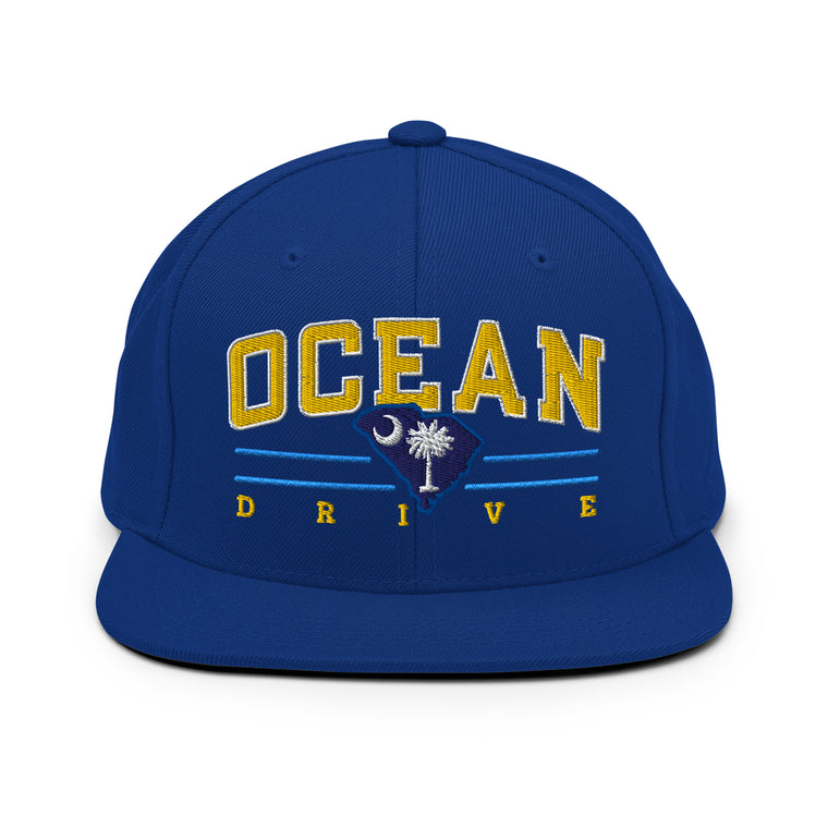 Ocean Drive (Palmetto State) Snapback Hat