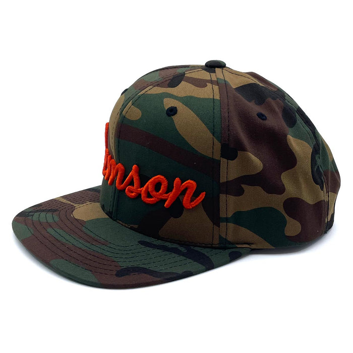 Clemson (Script) Snapback Hat