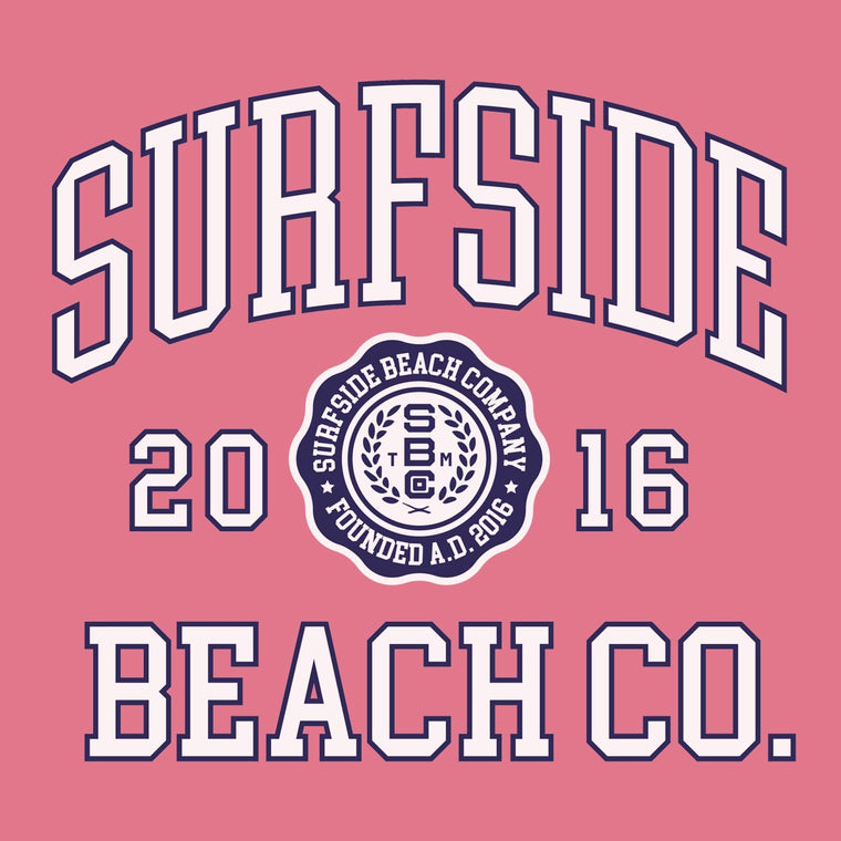 Surfside Beach Co. (College Seal) Comfort Colors Heavyweight T-Shirt