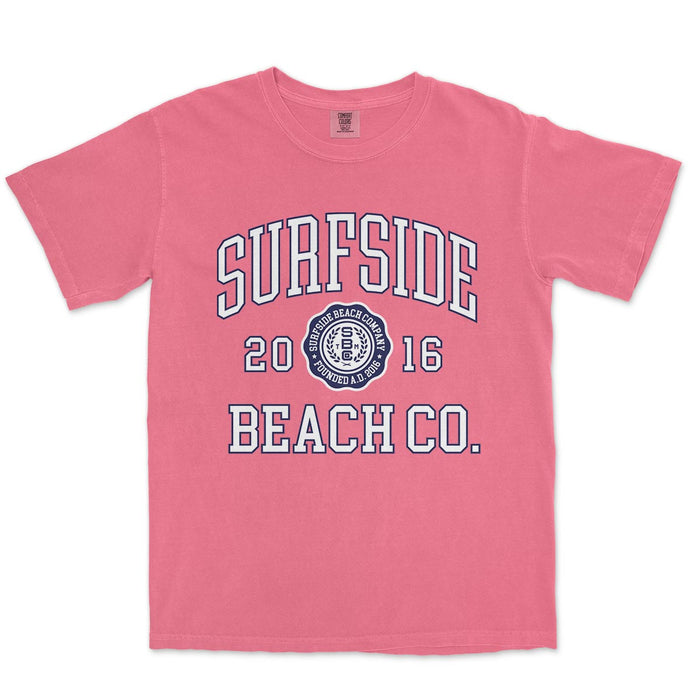 Surfside Beach Co. (College Seal) Comfort Colors Heavyweight T-Shirt