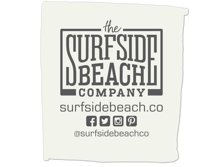 Surf Side (flipt): Glossy Vinyl Sticker