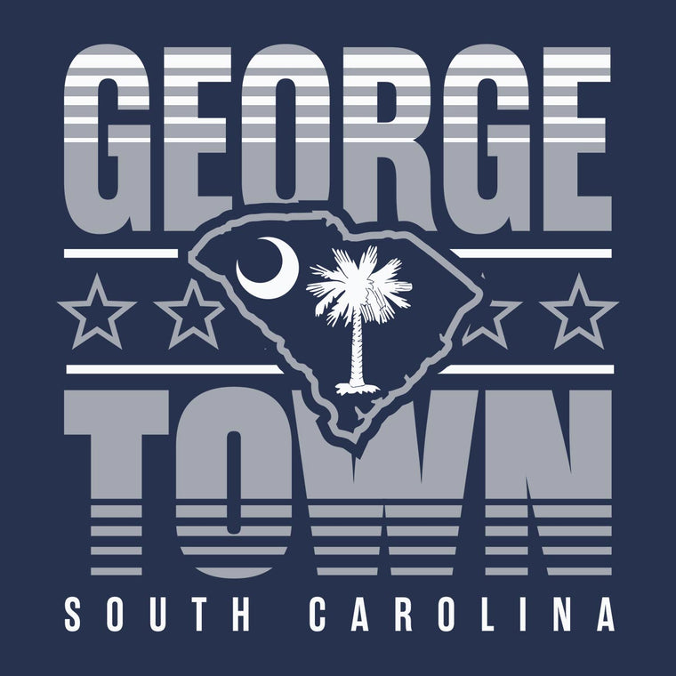 Georgetown, South Carolina (Summer Haze) Comfort Colors Heavyweight T-Shirt