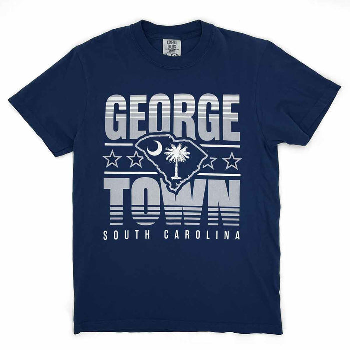 Georgetown, South Carolina (Summer Haze) Comfort Colors Heavyweight T-Shirt
