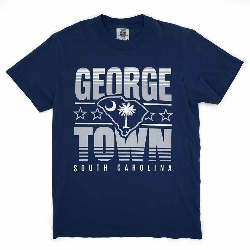 Georgetown, South Carolina (Summer Haze) Comfort Colors Heavyweight T-Shirt