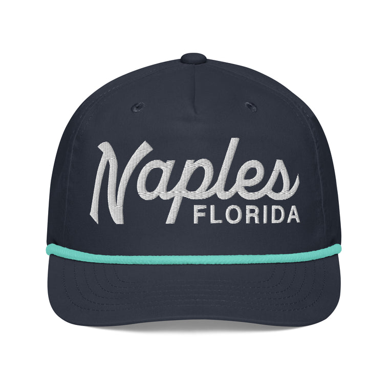 Naples, Florida (Draft Day) Golf Rope Cap