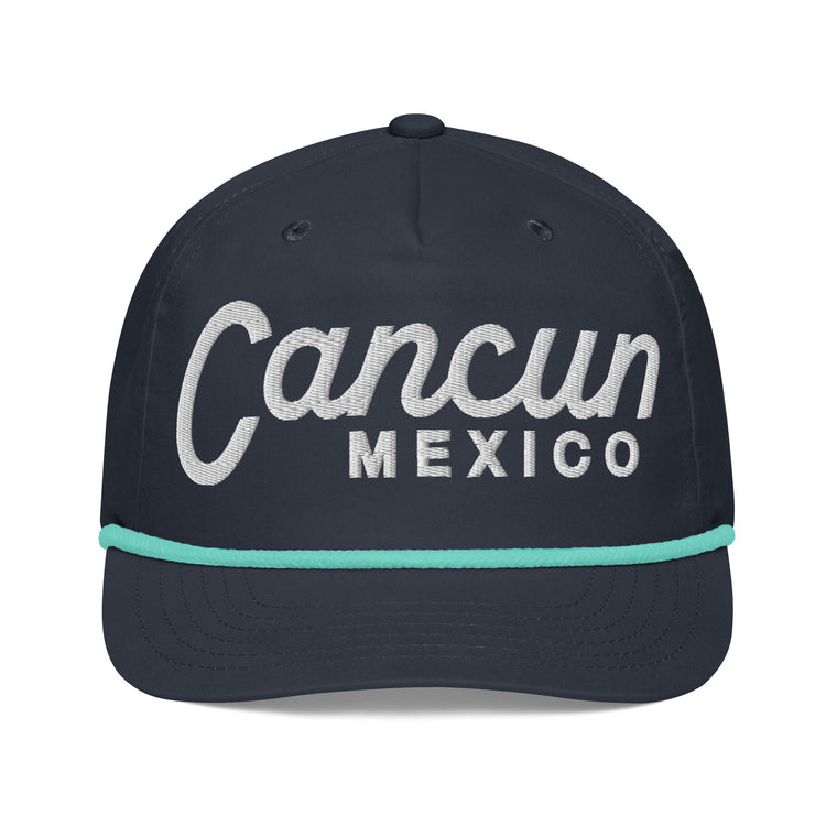 Cancun, Mexico (Draft Day) Golf Rope Cap