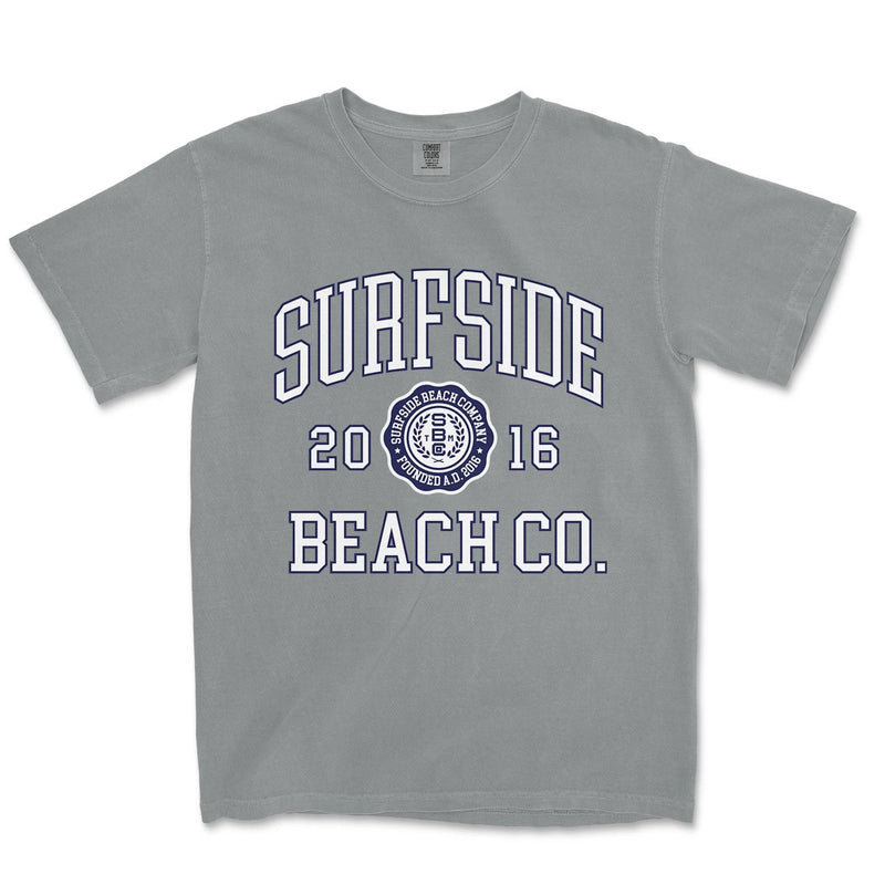Surfside Beach Co. (College Seal) Comfort Colors Heavyweight T-Shirt
