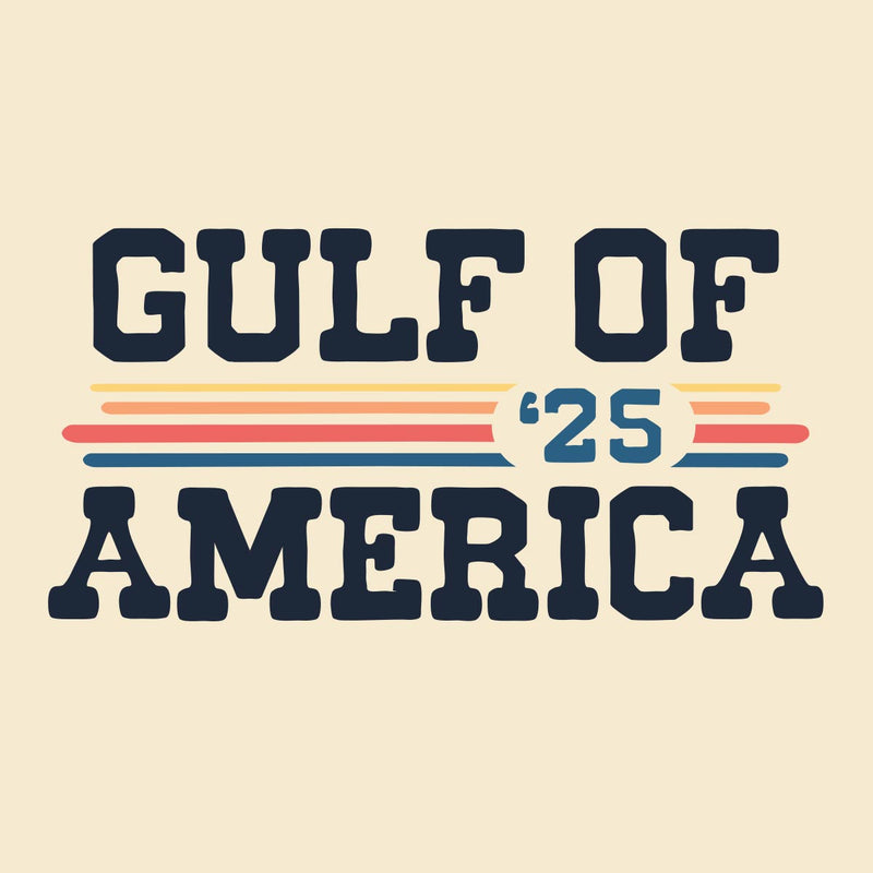 Gulf of America '25 (Vintage Sunset) Unisex Ringer T-Shirt