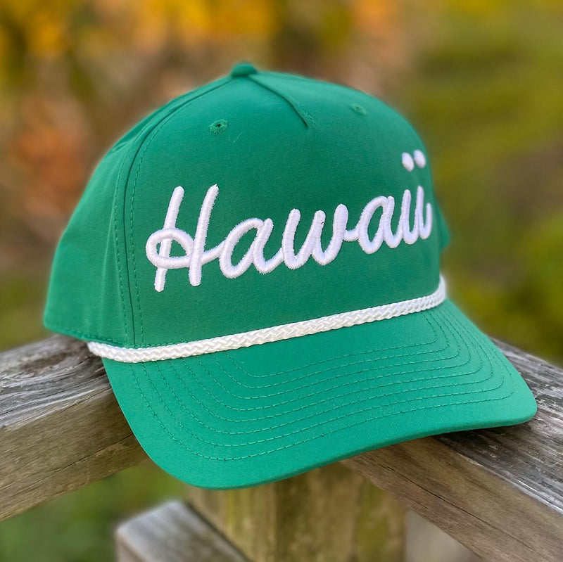 Hawaii (Mononym Script) Classic Rope Cap