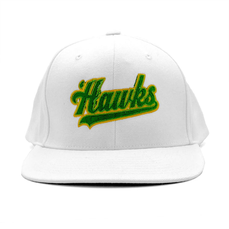 Hawks (Jersey Script) Snapback Hat