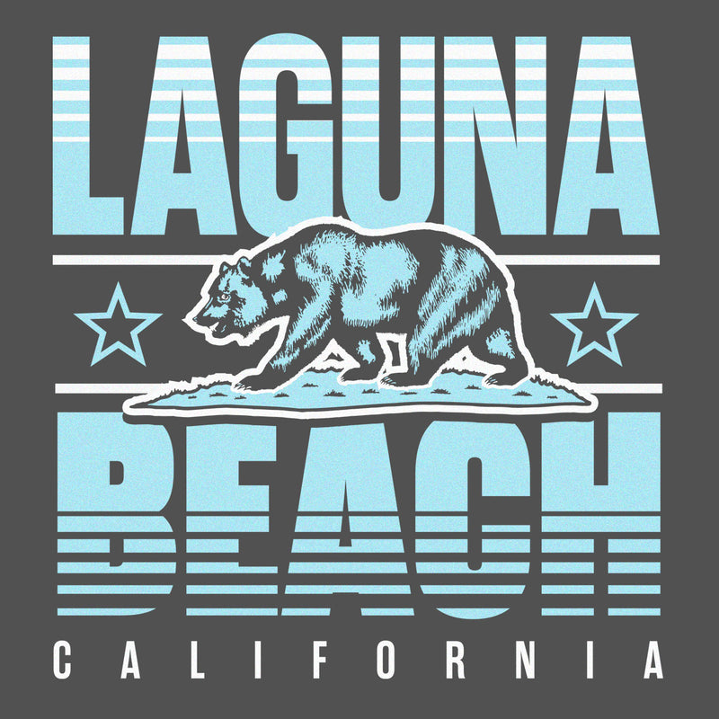 Laguna Beach, California (Summer Haze) Comfort Colors Heavyweight T-Shirt