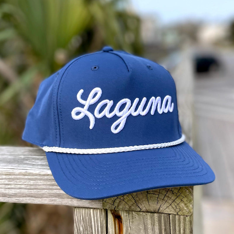 Laguna Beach (Mononym Script) Classic Rope Cap