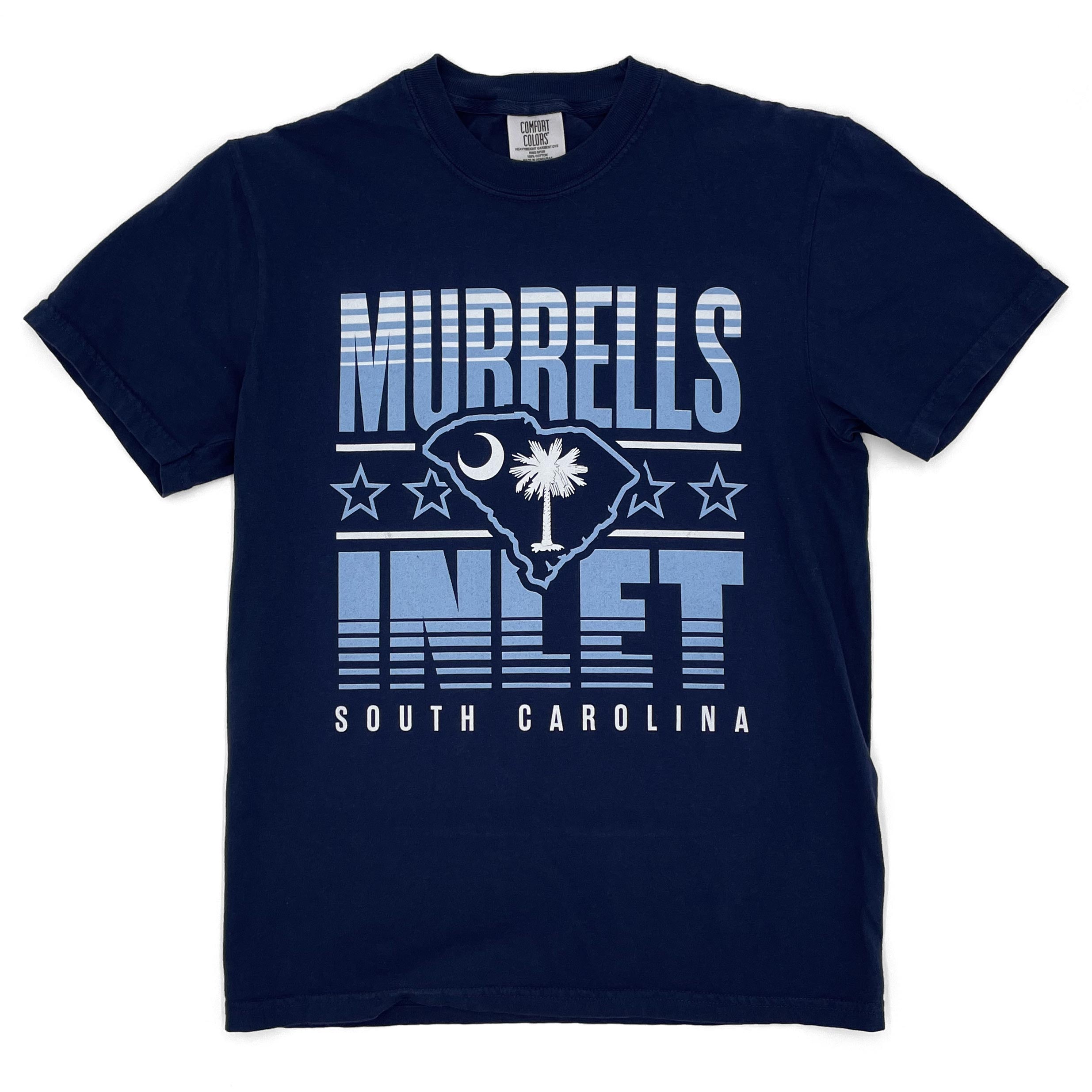 Murrells Inlet, South Carolina (Summer Haze) Comfort Colors Heavyweight T-Shirt