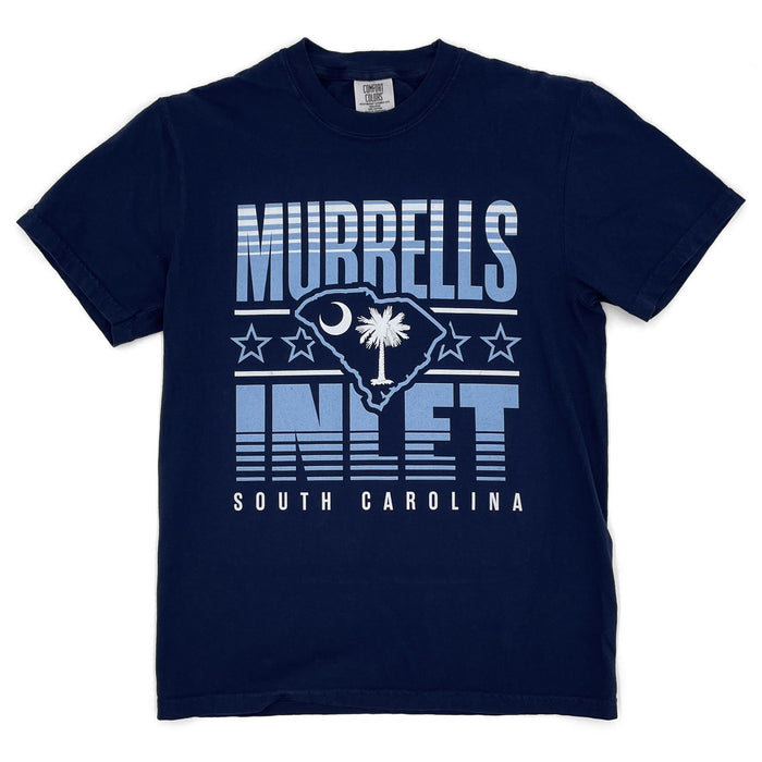 Murrells Inlet, South Carolina (Summer Haze) Comfort Colors Heavyweight T-Shirt