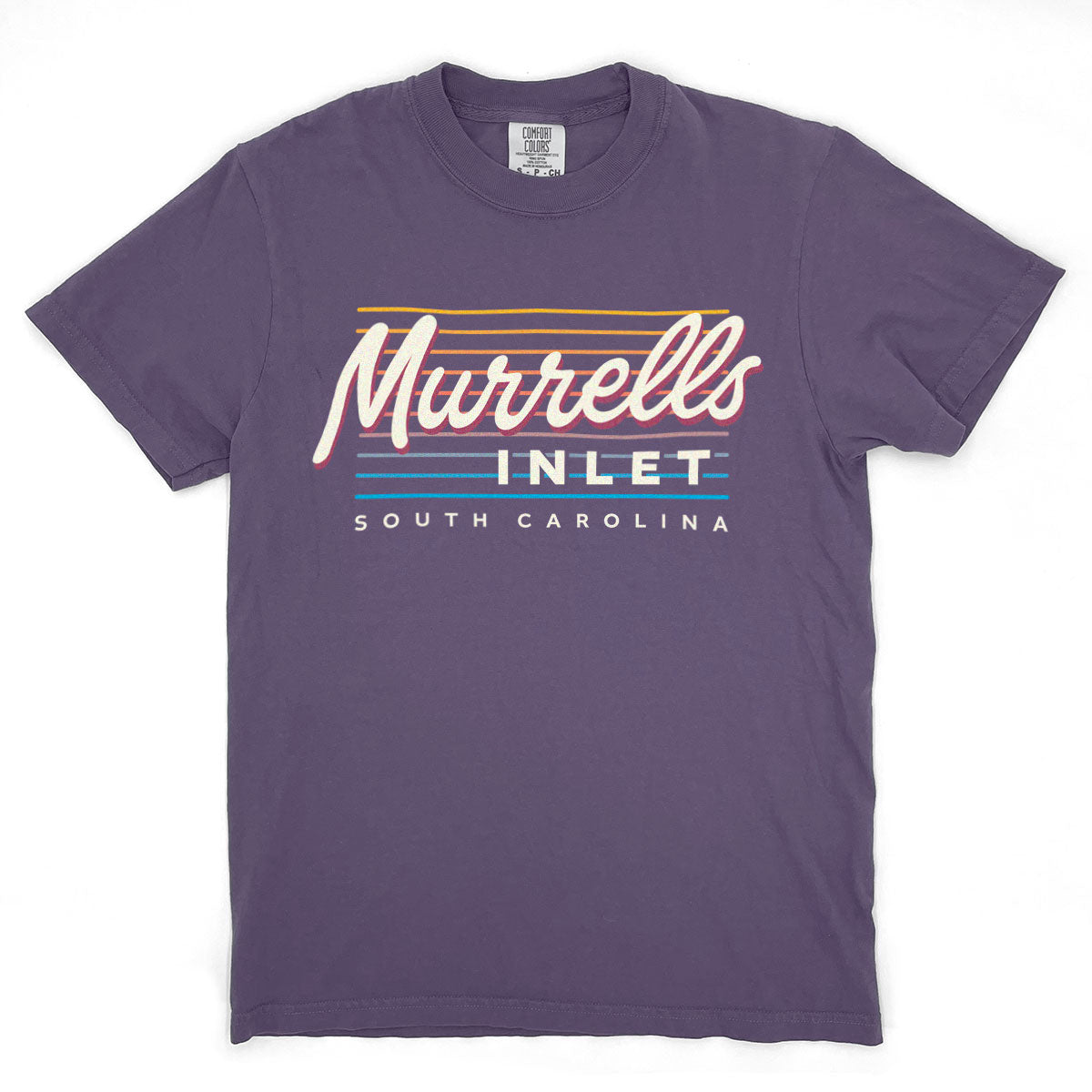 Murrells Inlet - South Carolina (Summer Nights) Comfort Colors Heavyweight T-Shirt