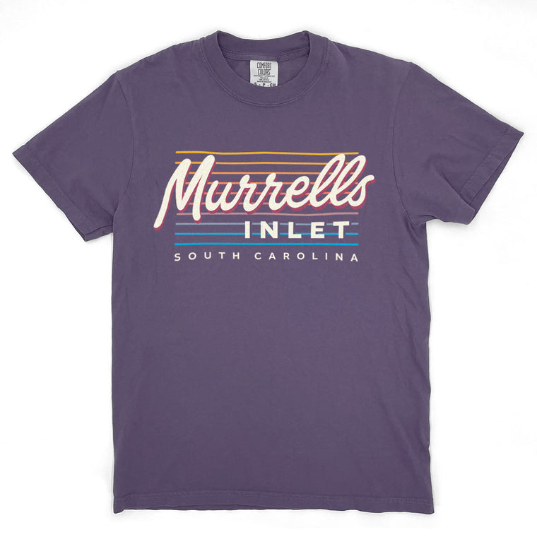 Murrells Inlet - South Carolina (Summer Nights) Comfort Colors Heavyweight T-Shirt