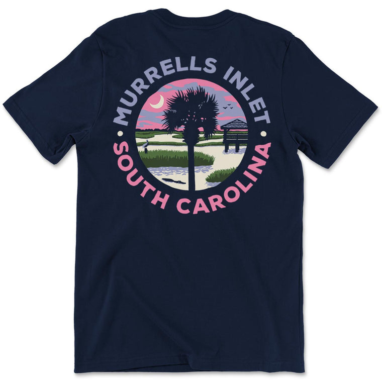 Murrells Inlet (Circle Marsh) Unisex T-Shirt