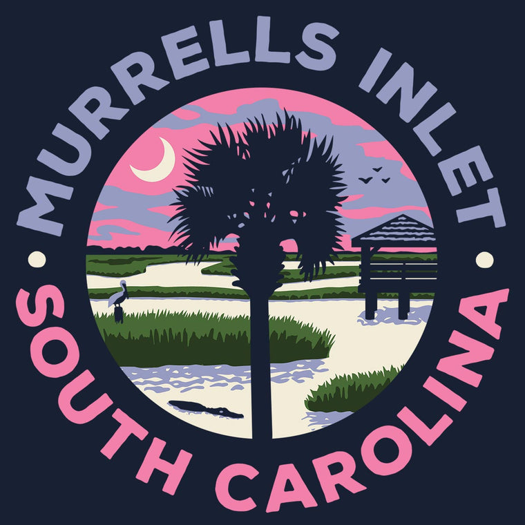 Murrells Inlet (Circle Marsh) Unisex T-Shirt