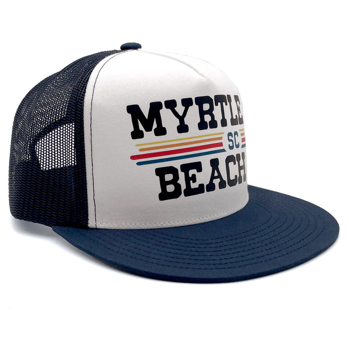 Myrtle Beach, SC (Vintage Sunset) Trucker Cap
