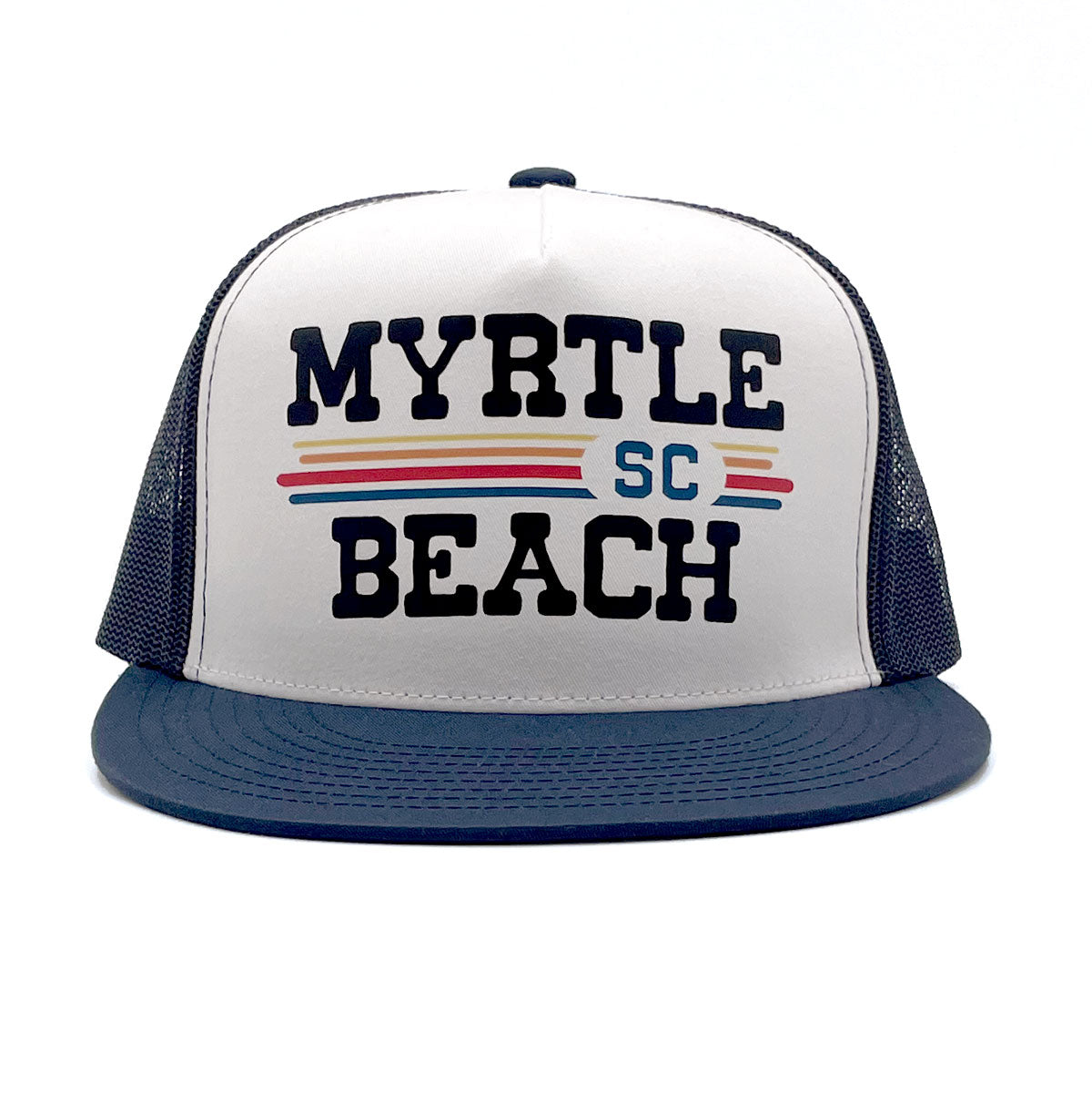Myrtle Beach, SC (Vintage Sunset) Trucker Cap