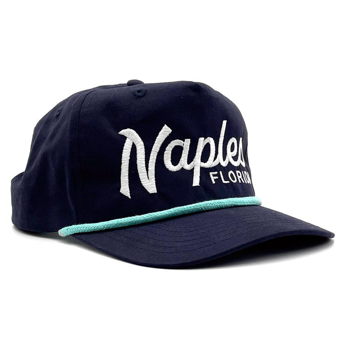 Naples, Florida (Draft Day) Golf Rope Cap