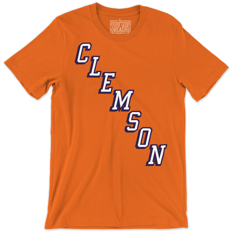 CLEMSON (Slant) Unisex T-Shirt