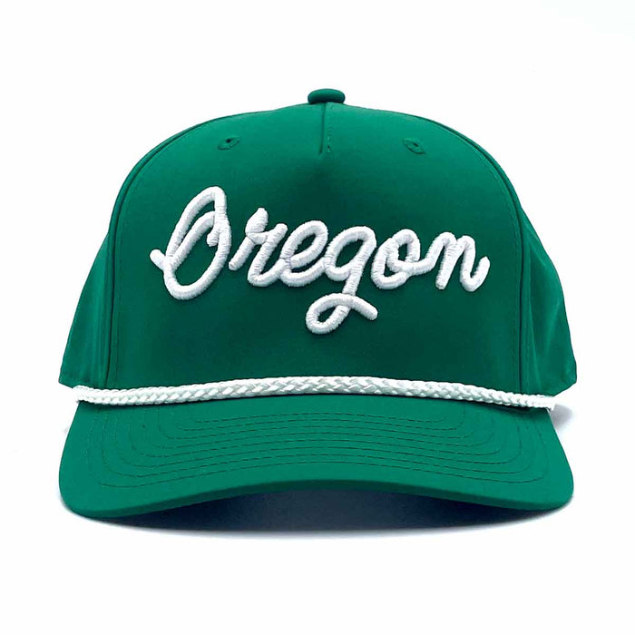 Oregon (Mononym Script) Classic Rope Cap