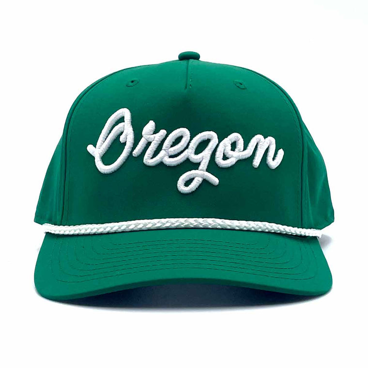 Oregon (Mononym Script) Classic Rope Cap