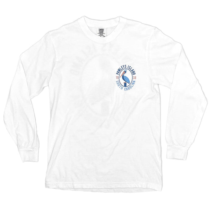 Pawleys Island South Carolina (1938): Comfort Colors Long-Sleeved Heavyweight T-Shirt
