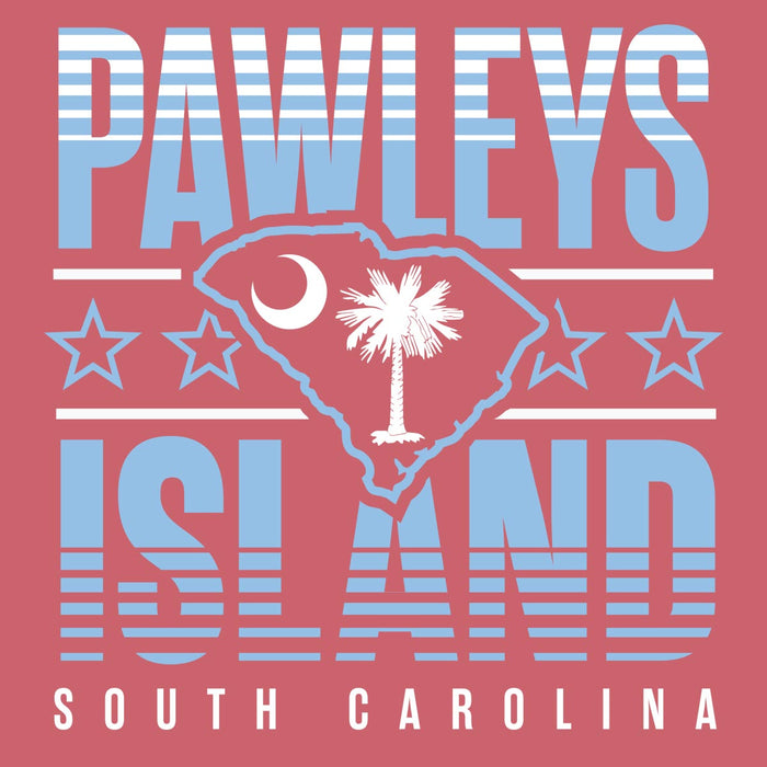 Pawleys Island, South Carolina (Summer Haze) Comfort Colors Heavyweight T-Shirt
