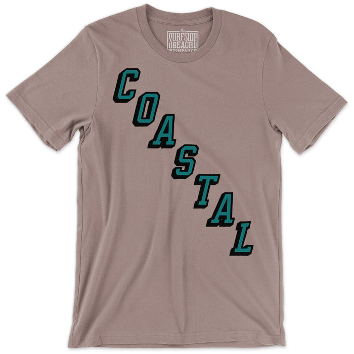 COASTAL (Slant) Unisex T-Shirt