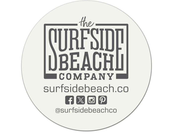 Surfside Bch. Co. (Saturn Sunrise) Vinyl Sticker (Copy)