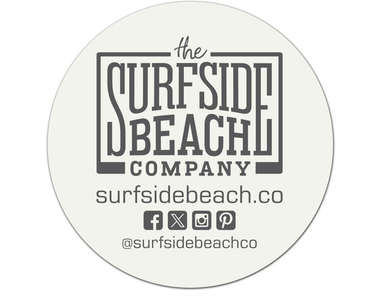 Surfside Bch. Co. (Saturn Sunrise) Vinyl Sticker (Copy)