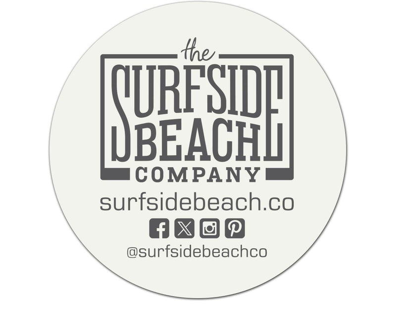 Surfside Bch. Co. (Saturn Sunrise) Vinyl Sticker (Copy)