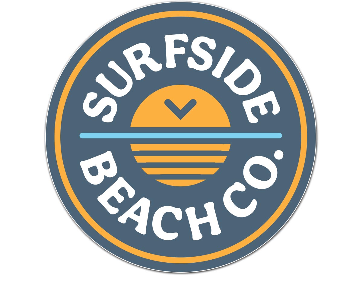 Surfside Bch. Co. (Saturn Sunrise) Vinyl Sticker (Copy)