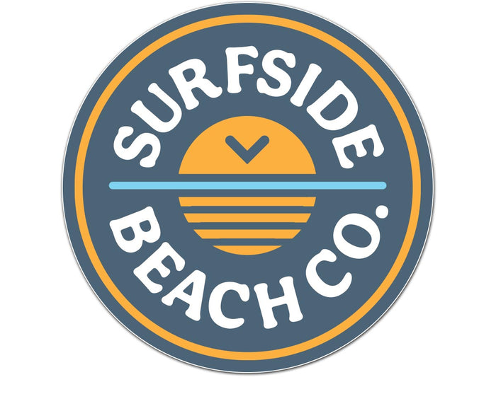 Surfside Bch. Co. (Saturn Sunrise) Vinyl Sticker (Copy)