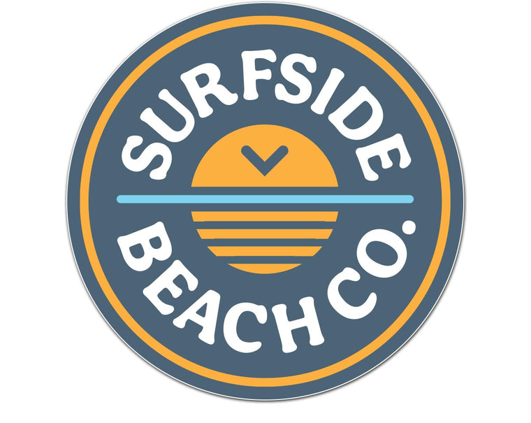 Surfside Bch. Co. (Saturn Sunrise) Vinyl Sticker (Copy)