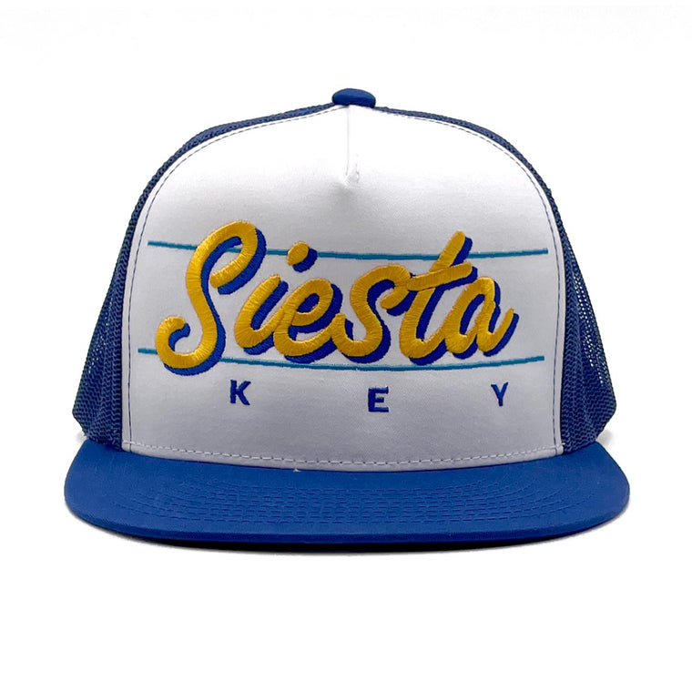 Siesta Key (Between the Lines) Trucker Cap