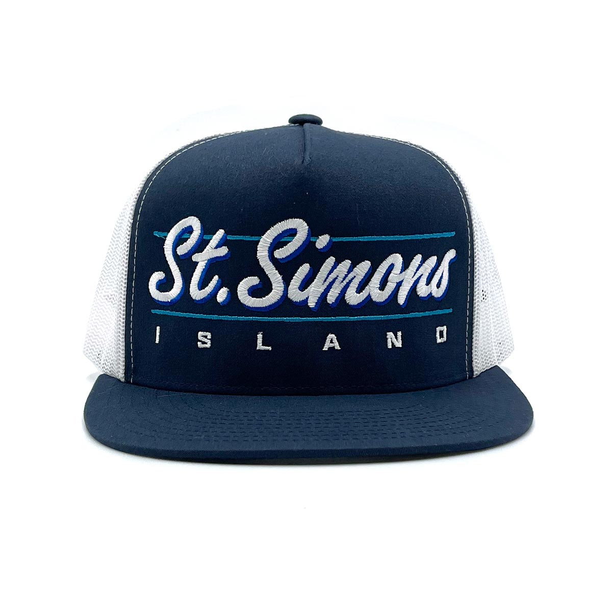St. Simons Island (Between the Lines) Trucker Cap